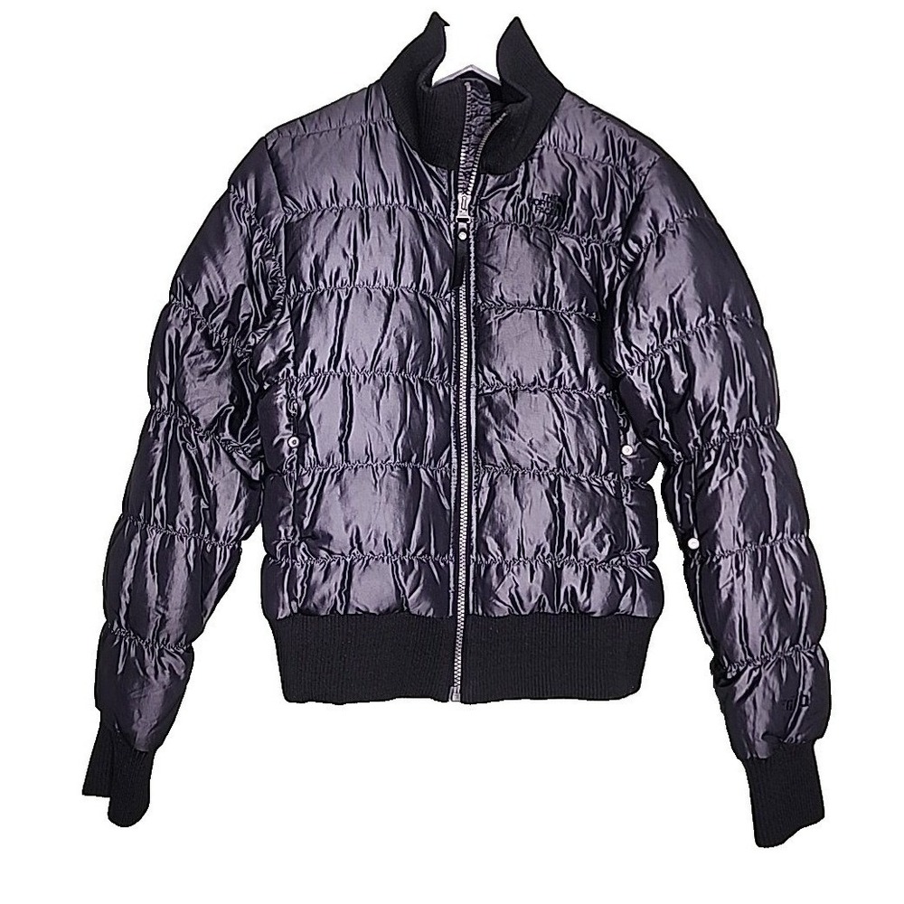 The North Face Morph 600 Puffer Jacket XS Goose Down Quilted Bomber Coat‎ XS